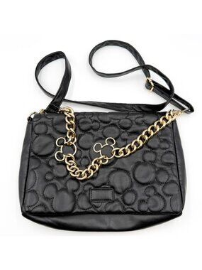 Disney Mickey Mouse Mickey Ears Quilted Pattern Purse Bag Primark Exclusive